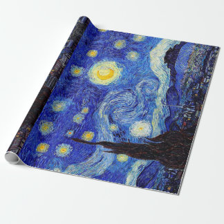 Sterrennacht Geïnspireerde Van Gogh Klassieke Prod Cadeaupapier