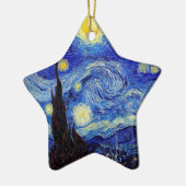 Sterrennacht Geïnspireerde Van Gogh Klassieke Prod Keramisch Ornament (Links)