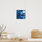 Sterrennacht 🌌 - Grieks Godin Fantasy Poster #2 (Keuken)