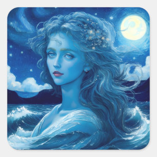 Sterrennacht 🌌 - Grieks Godin Fantasy Sticker #6
