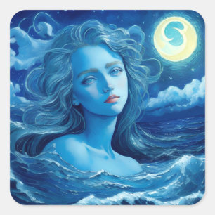 Sterrennacht 🌌 - Grieks Godin Fantasy Sticker #7