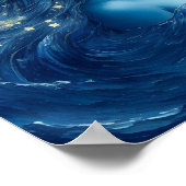 Sterrennacht 🌌 - Grieks Godin Poster #1 (Hoek)