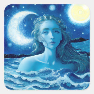Sterrennacht 🌌 - Griekse godin magische Stickers