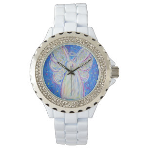 Sterrennacht Guardian Angel Custom Watch Design Horloge