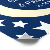 Sterrennacht Guest Book Poster - 100 ruimtes (Hoek)