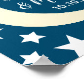 Sterrennacht Guest Book Poster - 250 ruimtes (Hoek)