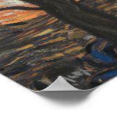 Sterrennacht Halloween Poster (Hoek)