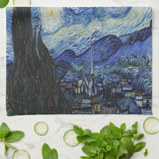 Sterrennacht handdoek (Gevouwen)