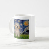 Sterrennacht - Havanese Puppy Koffiemok (Voorkant links)