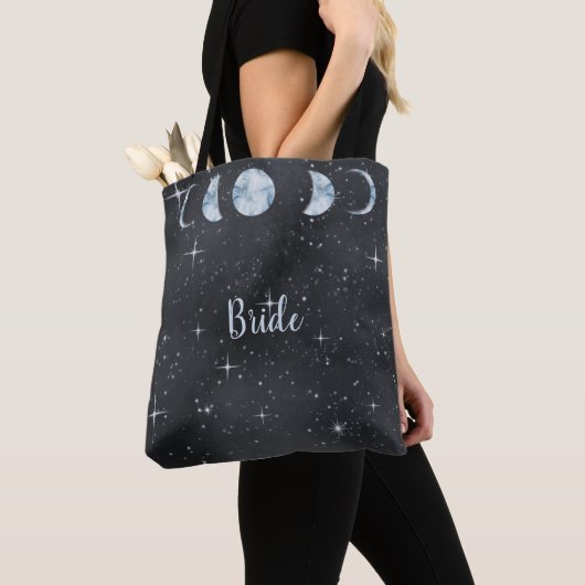 Sterrennacht Hemelse Bruidstas Tote Bag (Dichtbij)