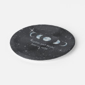 Sterrennacht Hemelse bruiloft Papieren Bordje (Gekanteld)