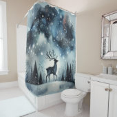 Sterrennacht Hert Douchegordijn (In situ)