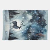 Sterrennacht Hert Theedoek (Horizontaal)