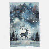 Sterrennacht Hert Theedoek (Verticaal)