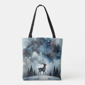Sterrennacht Hert Tote Bag (Achterkant)