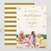 STERRENNACHT | HOLIDAIRE FOTOKAART FEESTDAGENKAART (Voorkant / Achterkant)