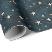 Sterrennacht Holiday Wrapping Paper Cadeaupapier (Rol Hoek)