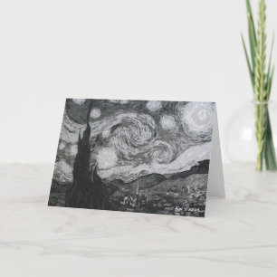 Sterrennacht I Vincent van Gogh gevouwen Kaarten