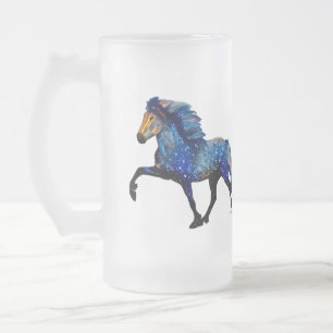 Sterrennacht IJslands paard Matglas Bierpul