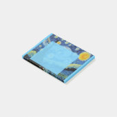 Sterrennacht in Blue Post-it Post-it® Notes (Schuin)