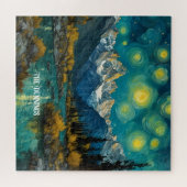 Sterrennacht in de Rocky Mountains Legpuzzel (Horizontaal)