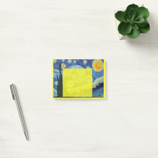 Sterrennacht in Gele Post-it Post-it® Notes (Kantoor)