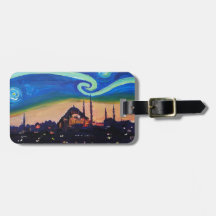 Sterrennacht in Istanbul Turkije