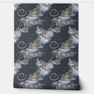 Sterrennacht in Whitby Behang