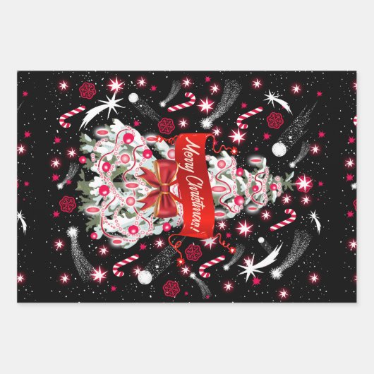 Sterrennacht Inpakpapier Vel (Voorkant)