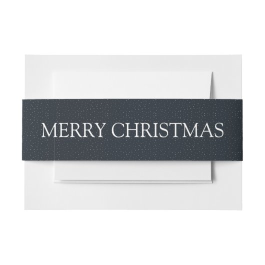 Sterrennacht Invitation Belly Band Uitnodigingen Wikkel (Voorkant Voorbeeld)