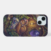 Sterrennacht iPhone 15 Case (Achterkant horizontaal)