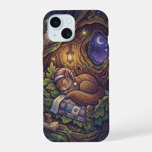 Sterrennacht iPhone 15 Case (Achterkant)