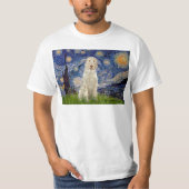 Sterrennacht - Italiaans Spinone #12 T-shirt (Voorkant)
