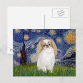 Sterrennacht - Japans Chin (citroen 1) Briefkaart (Voorkant / Achterkant)