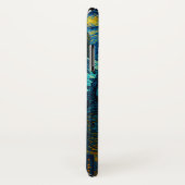 Sterrennacht Kaiju Catzilla Cat iPhone iPad Case (Achterkant / rechts)