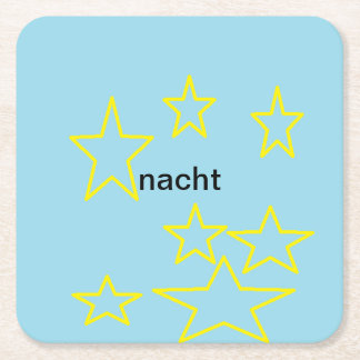 Sterrennacht Kartonnen Onderzetters