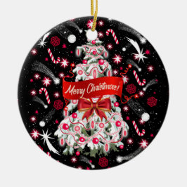 Sterrennacht Keramisch Ornament