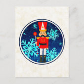  Sterrennacht kerst notenkraker Feestdagenkaart (Voorkant)