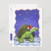 Sterrennacht Kerstmis Feestdagenkaart (Voorkant / Achterkant)