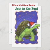 Sterrennacht Kerstmis Kaart (Voorkant / Achterkant)