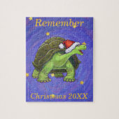 Sterrennacht Kerstmis Legpuzzel (Verticaal)