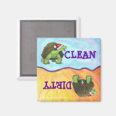 Sterrennacht Kerstmis Magneet (Voorkant / Achterkant)