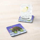 Sterrennacht Kerstmis Onderzetter (Rechterzijde)