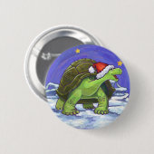 Sterrennacht Kerstmis Ronde Button 5,7 Cm (Voorkant /achterkant)