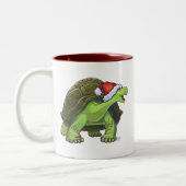 Sterrennacht Kerstmis Tweekleurige Koffiemok (Links)