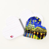 Sterrennacht Keulen Duitsland Kathedraal Notitieboek (Binnen)