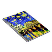 Sterrennacht Keulen Duitsland Kathedraal Notitieboek (Rechterzijde)