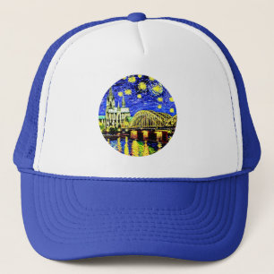 Sterrennacht Keulen Duitsland Kathedraal Trucker Pet