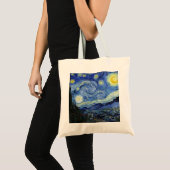 Sterrennacht Landschap Vincent van Gogh Tote Bag (Voorkant (product))