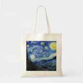 Sterrennacht Landschap Vincent van Gogh Tote Bag (Voorkant)